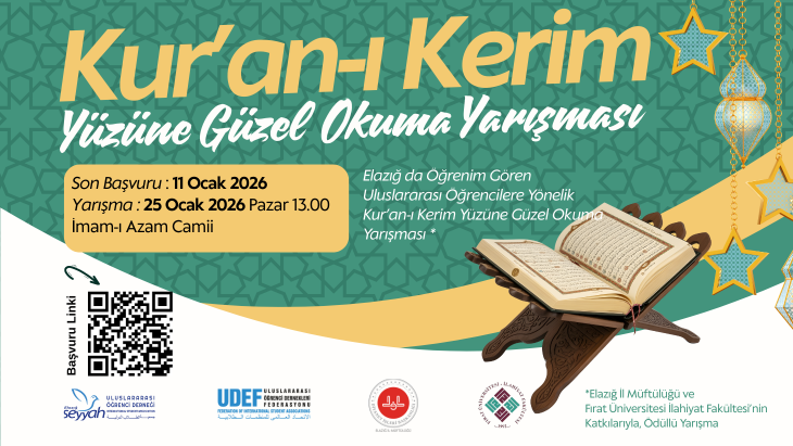 Kur'an-ı Kerim Yüzüne Güzel Okuma Yarışması